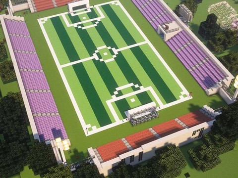 我的世界操场怎么做[图1]